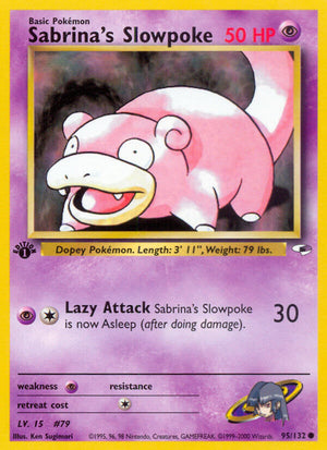 Gym Heroes 095 Sabrina's Slowpoke