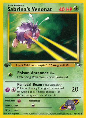 Gym Heroes 096 Sabrina's Venonat