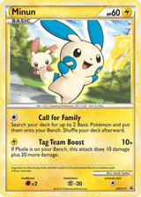 HGSS Black Star Promos 017 Minun