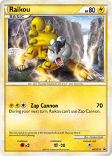 HGSS Black Star Promos 019 Raikou