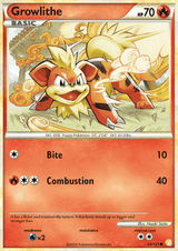 HeartGold and SoulSilver 065 Growlithe