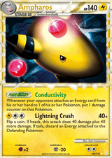 HeartGold and SoulSilver Base 105 Ampharos