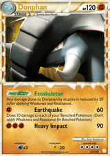 HeartGold and SoulSilver Base 107 Donphan