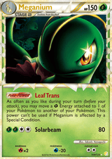 HeartGold and SoulSilver Base 109 Meganium