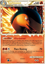 HeartGold and SoulSilver Base 110 Typhlosion