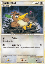HeartGold and SoulSilver Base 019 Farfetch'd