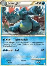 HeartGold and SoulSilver Base 020 Feraligatr