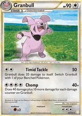HeartGold and SoulSilver Base 022 Granbull