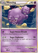 HeartGold and SoulSilver Base 034 Weezing