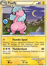 HeartGold and SoulSilver Base 042 Flaaffy