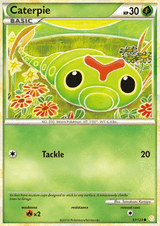 HeartGold and SoulSilver Base 057 Caterpie