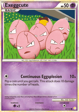 HeartGold and SoulSilver Base 063 Exeggcute