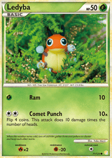 HeartGold and SoulSilver Base 071 Ledyba