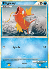 HeartGold and SoulSilver Base 072 Magikarp