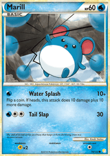 HeartGold and SoulSilver Base 074 Marill