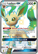 Hidden Fates SV46 Leafeon-GX