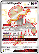 Hidden Fates SV62 Nihilego-GX