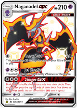 Hidden Fates SV63 Naganadel-GX