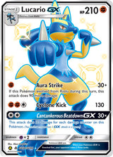 Hidden Fates SV64 Lucario-GX