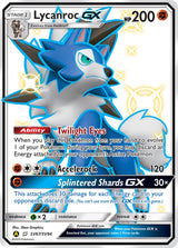 Hidden Fates SV67 Lycanroc-GX