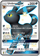 Hidden Fates SV69 Umbreon-GX