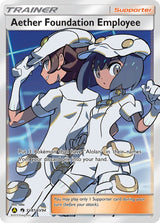 Hidden Fates SV81 Aether Foundation Employee
