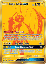 Hidden Fates SV93 Tapu Koko-GX