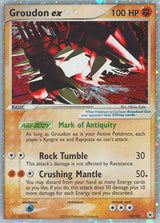 Hidden Legends 093 Groudon ex
