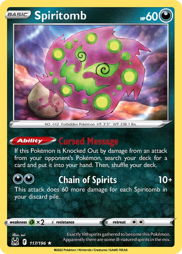 Lost Origin 117 Spiritomb