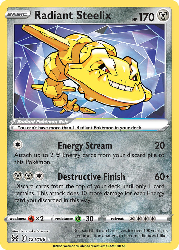 Lost Origin 124 Radiant Steelix