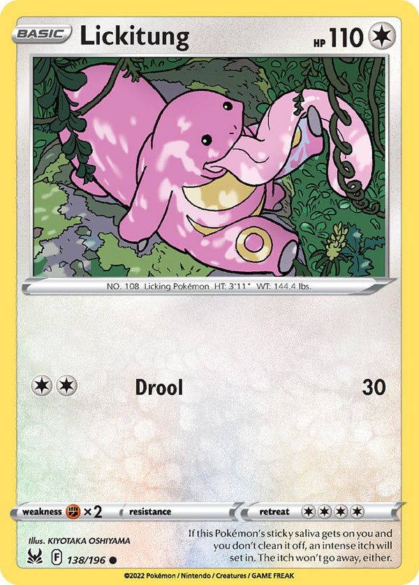 Lost Origin 138 Lickitung