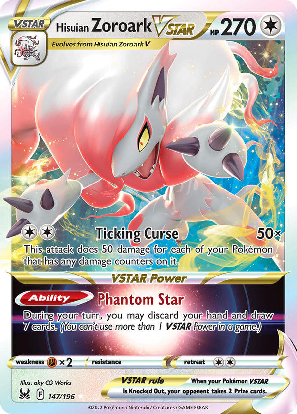 Lost Origin 147 Hisuian Zoroark VSTAR