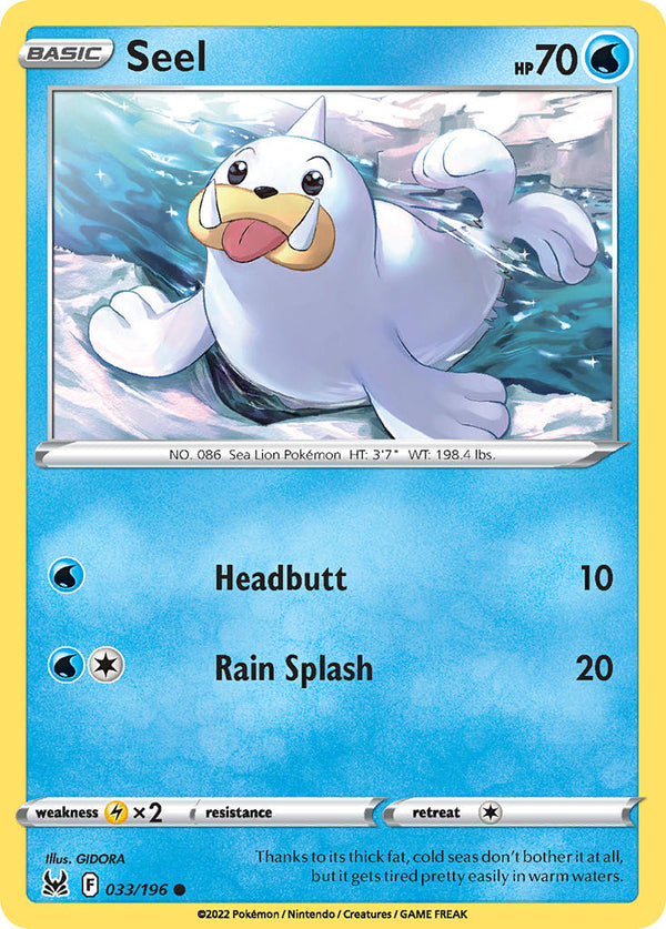 Lost Origin 033 Seel