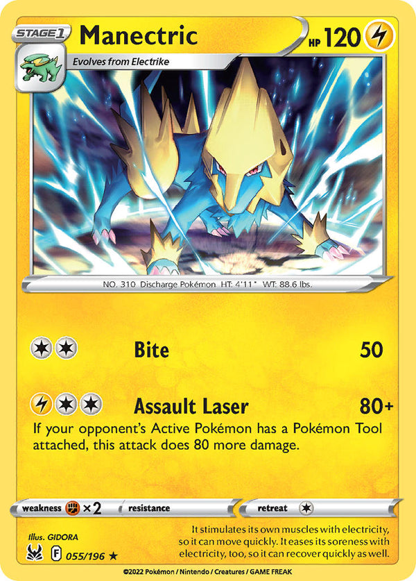 Lost Origin 055 Manectric