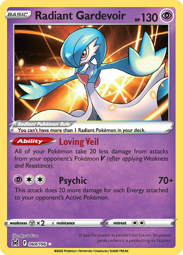 Lost Origin 069 Radiant Gardevoir