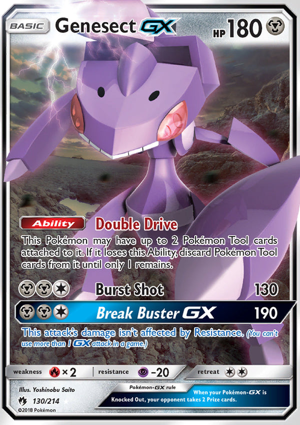 Lost Thunder 130 Genesect-GX