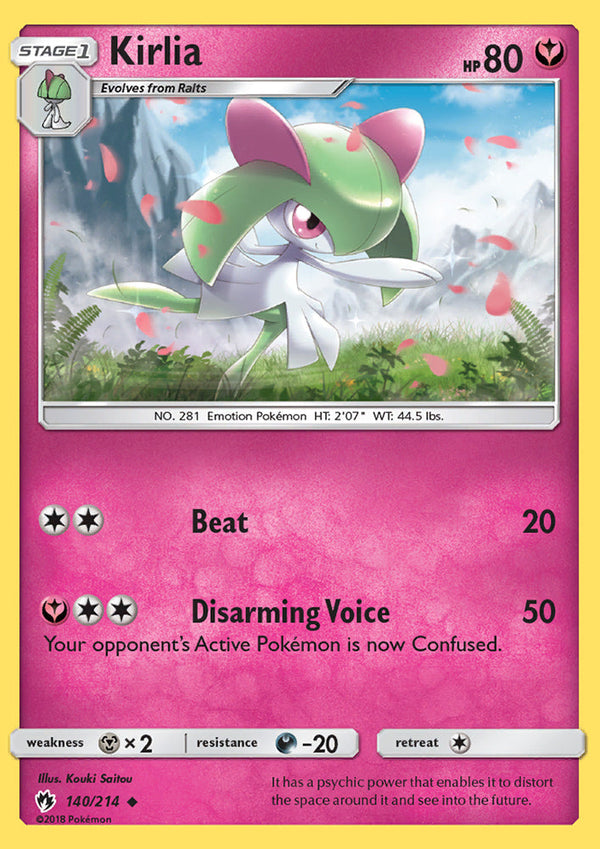 Lost Thunder 140 Kirlia