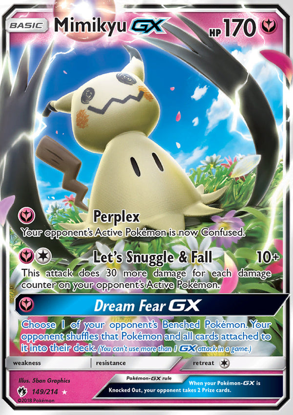 Lost Thunder 149 Mimikyu-GX