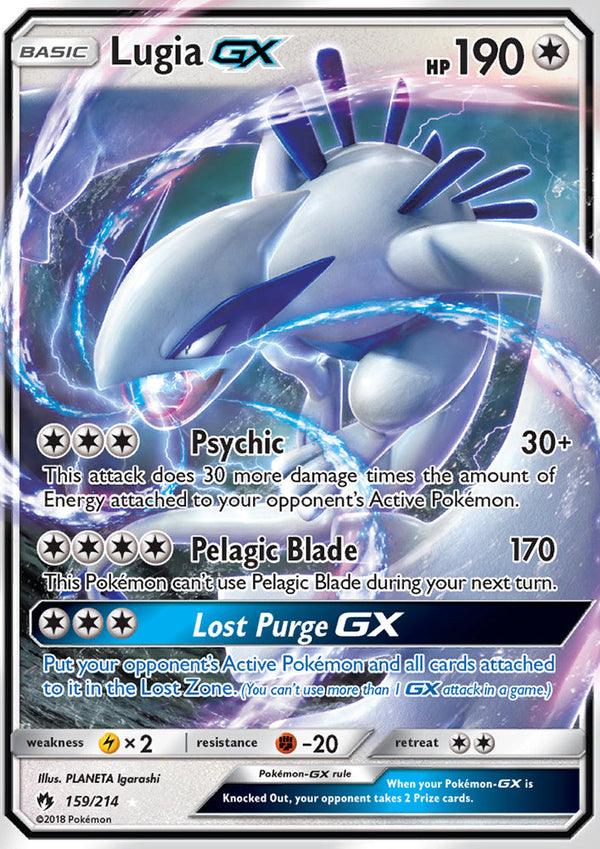 Lost Thunder 159 Lugia-GX