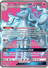 Lost Thunder 205 Alolan Ninetales-GX