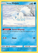 Lost Thunder 053 Alolan Vulpix