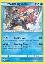 Lost Thunder 063 White Kyurem