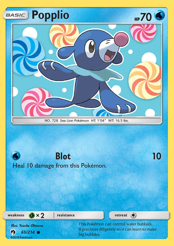 Lost Thunder 65 Popplio