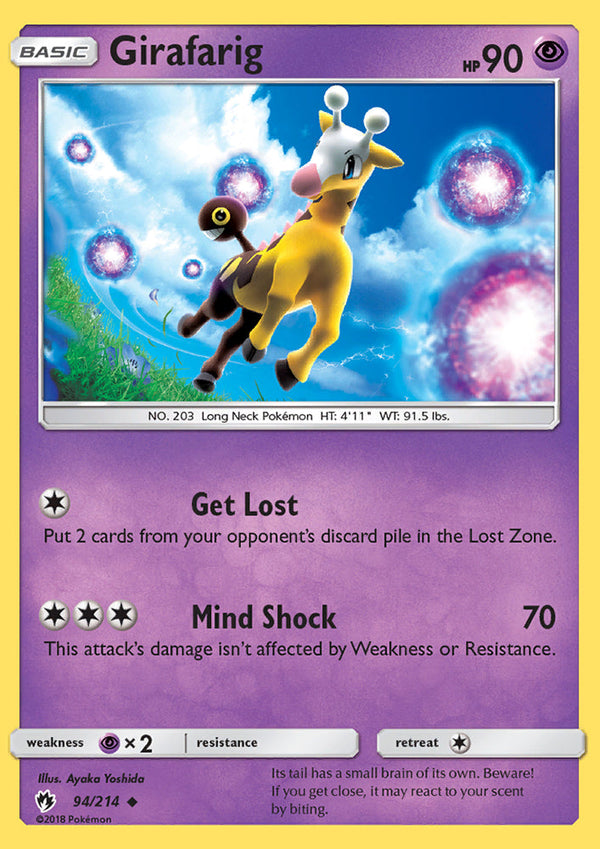 Lost Thunder 94 Girafarig