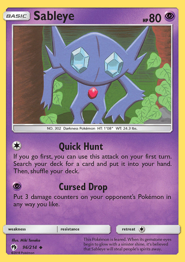 Lost Thunder 96 Sableye