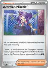Mega Evolution 113 Acerola's Mischief