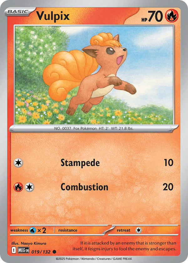 Mega Evolution 019 Vulpix