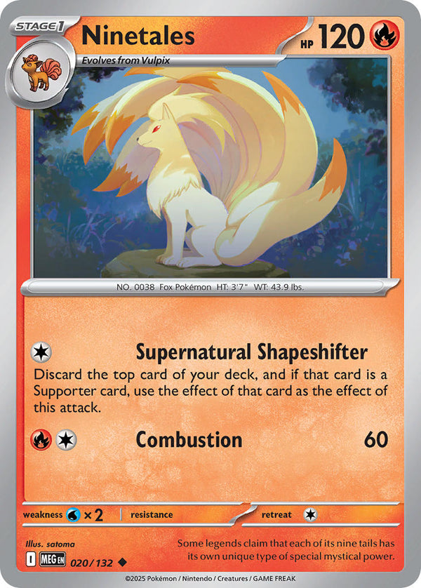 Mega Evolution 020 Ninetales