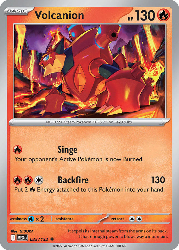 Mega Evolution 025 Volcanion