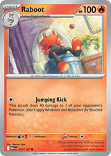 Mega Evolution 027 Raboot